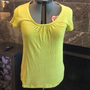 Loft Lime Green T-shirt Medium